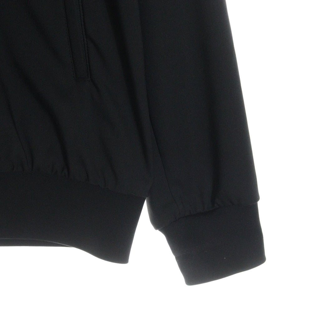 MONCLER(モンクレール) 24AW BRENTEI GIUBBOTTO ロゴプレート ジップアップ トラックジャケット ブラック J20911A00060 5976O