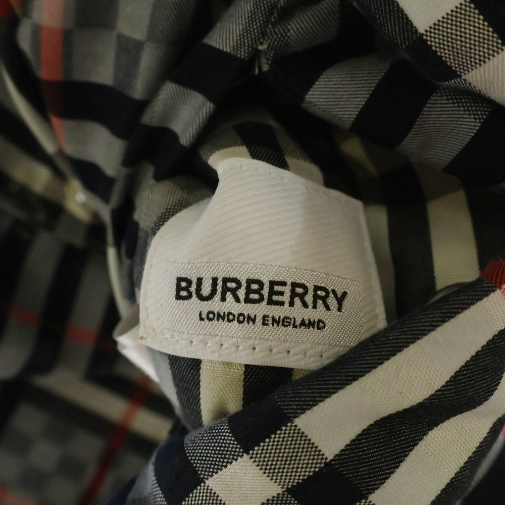 BURBERRY(バーバリー) ノヴァチェック コットン フーデッド リバーシブルジャケット ベージュ キッズ 8047917