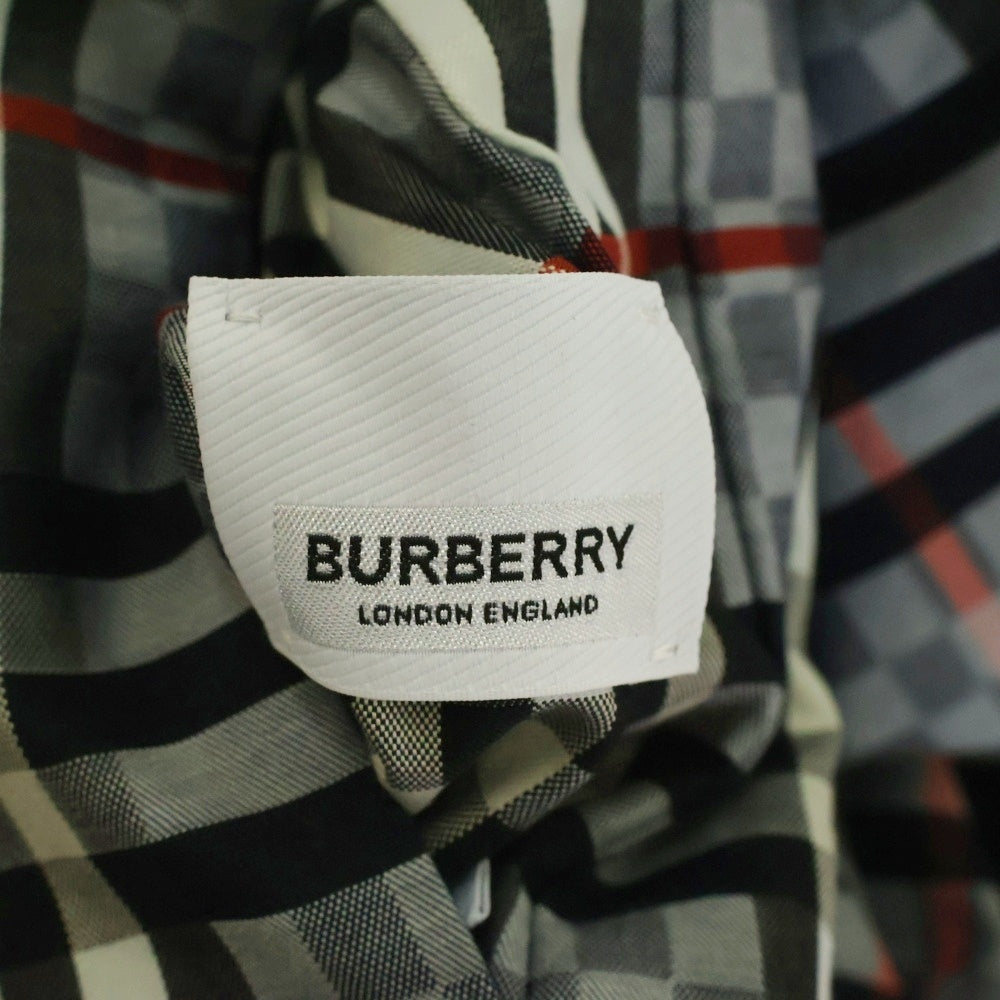BURBERRY(バーバリー) ノヴァチェック コットン フーデッド リバーシブルジャケット ベージュ キッズ 8047917