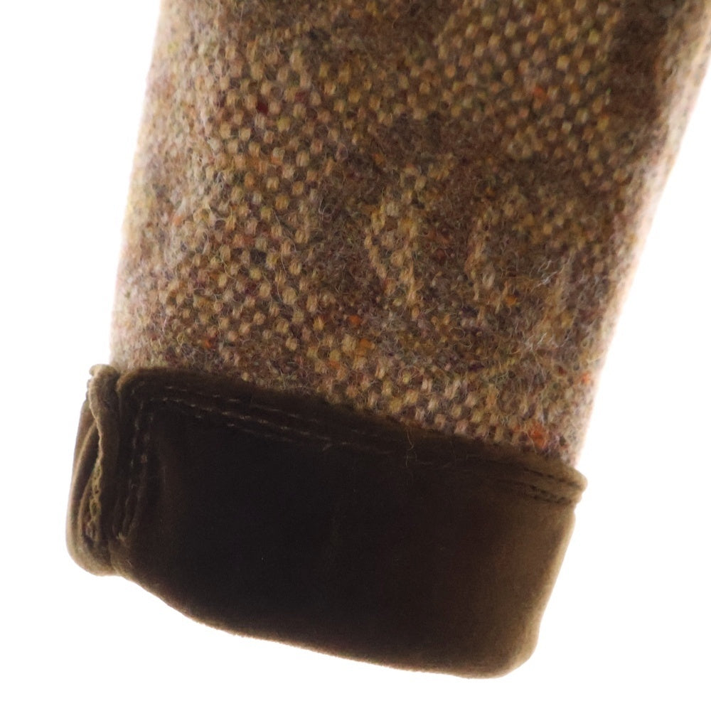 GUCCI(グッチ) ×ANGELA LYNNE GG 総柄 ジャガード ウール ジャケット コート ベージュ キッズ レディース 694899