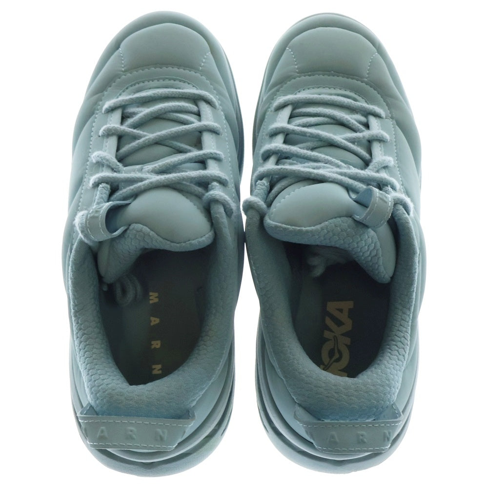 MARNI(マルニ) 25SS ×HOKA ONE ONE BONDI B3 LS ホカオネオネ ボンダイ チャンキーソール ローカットスニーカー ライトブルー US8.5/26.5cm 1170631