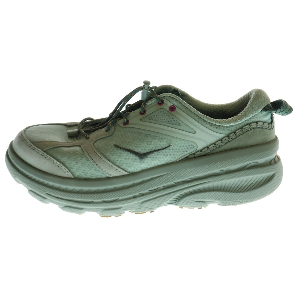 HOKA ONE ONE(ホカオネオネ) BONDI B3 LS ボンダイ メッシュ ローカットスニーカー グリーン US8.5/26.5cm 1155351