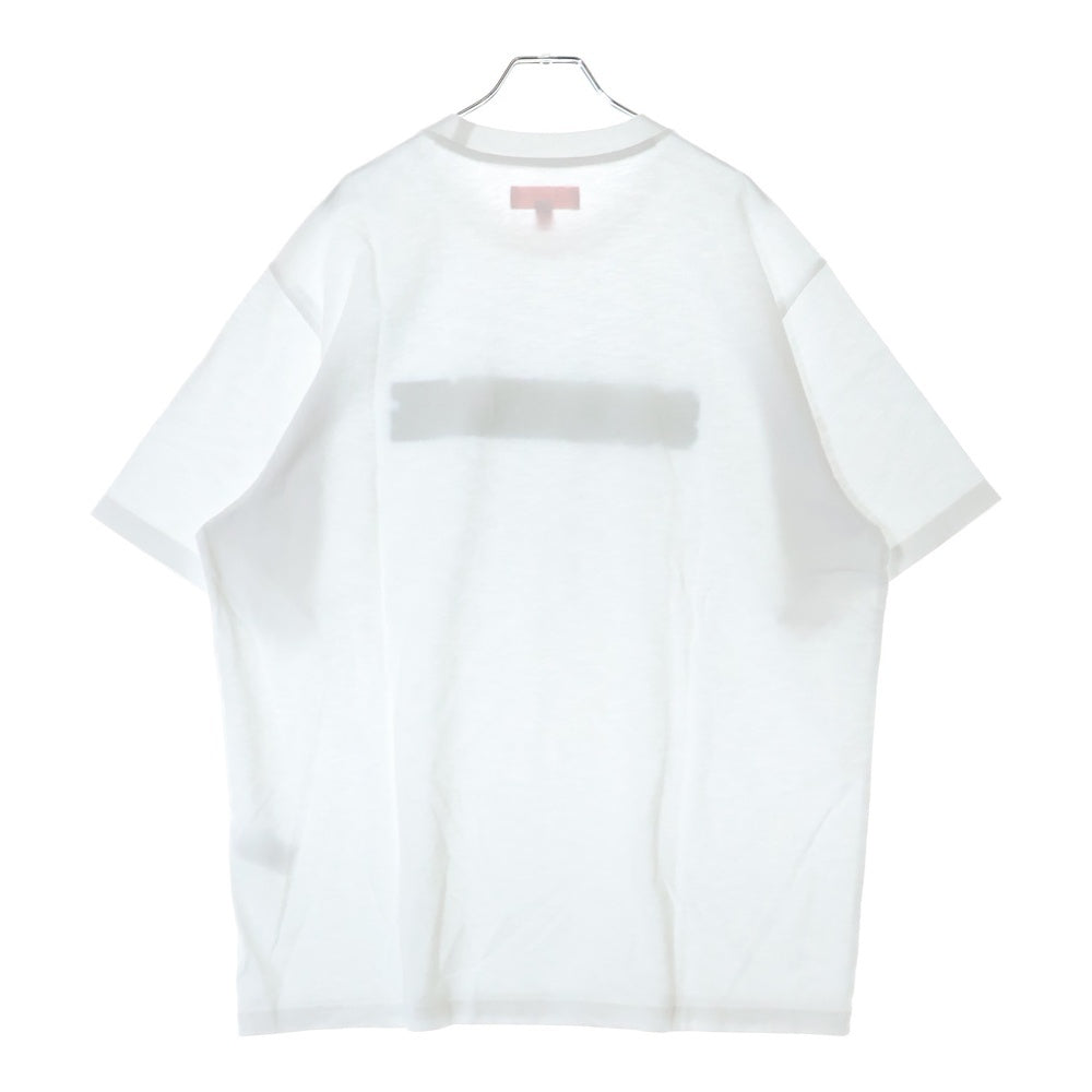 SUPREME(シュプリーム) 25SS SATIN APPLIQUE S/S TOP サテン アップリケ Tシャツ 半袖カットソー ホワイト