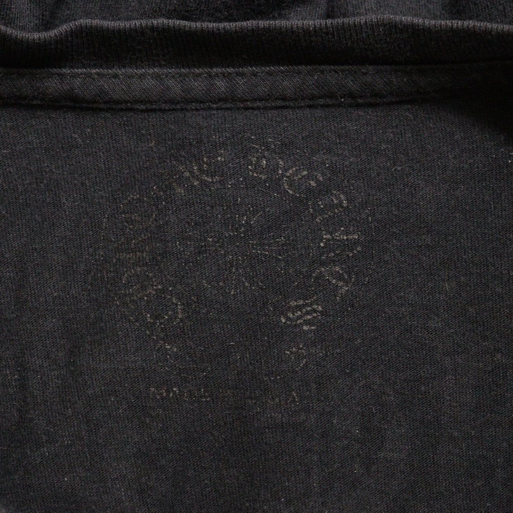 CHROME HEARTS(クロムハーツ) Fuck You L/S Pocket Tee ファックユーバックアーチロゴ ポケット付き クルーネック 長袖Tシャツ カットソー ブラック