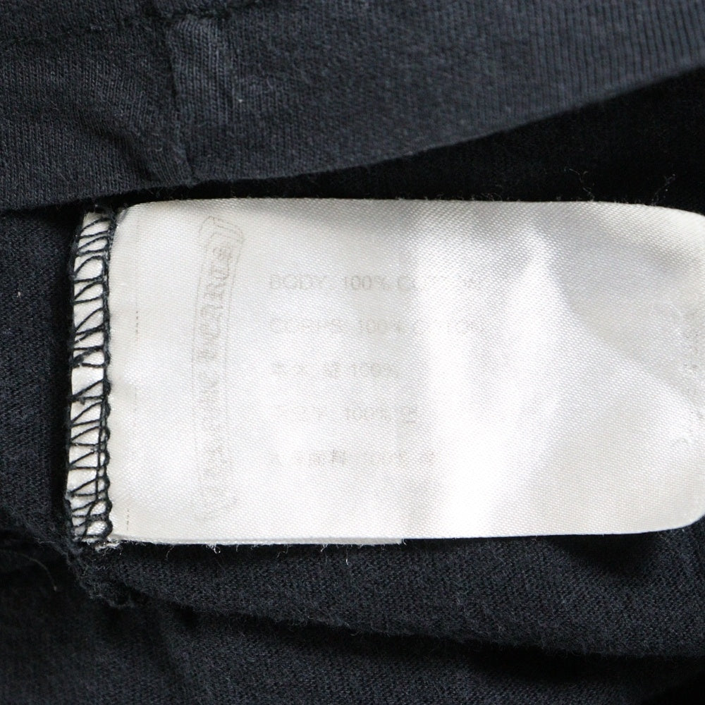CHROME HEARTS(クロムハーツ) Fuck You L/S Pocket Tee ファックユーバックアーチロゴ ポケット付き クルーネック 長袖Tシャツ カットソー ブラック