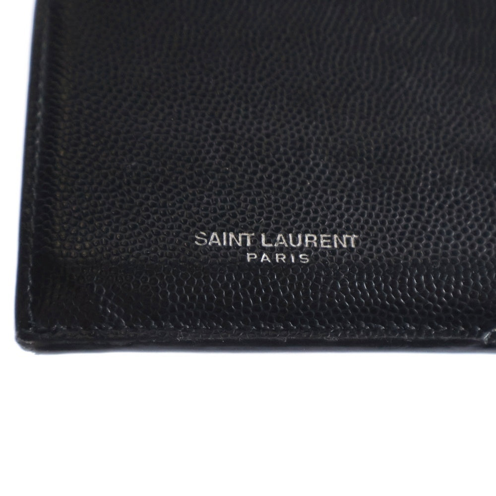 SAINT LAURENT PARIS(サンローランパリ) フラグメント ジップポーチ コインケース 財布 レザー 609362