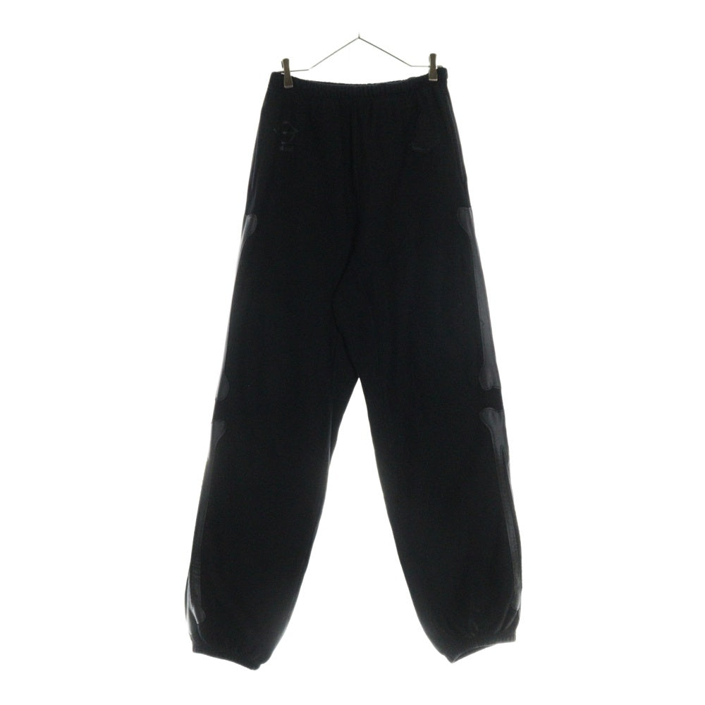 TAKAHIROMIYASHITA The SoloIst.(タカヒロミヤシタザソロイスト) 24SS jogger pant. ボーンパッチ ジョガーパンツ ブラック sc.0005bSS24