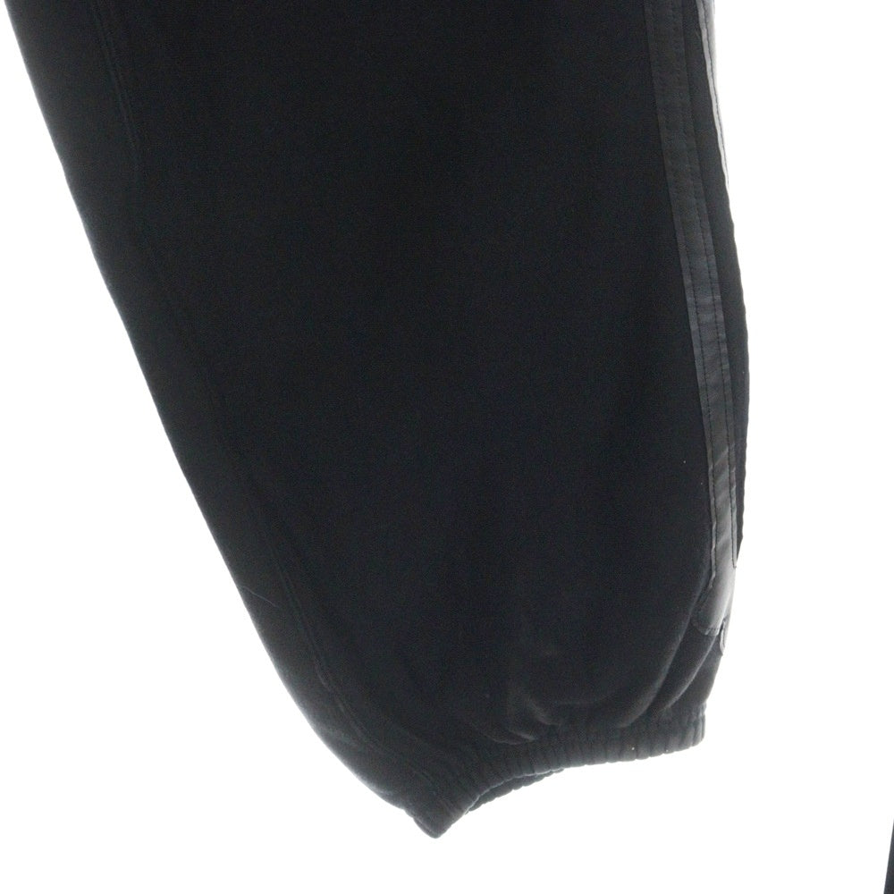TAKAHIROMIYASHITA The SoloIst.(タカヒロミヤシタザソロイスト) 24SS jogger pant. ボーンパッチ ジョガーパンツ ブラック sc.0005bSS24