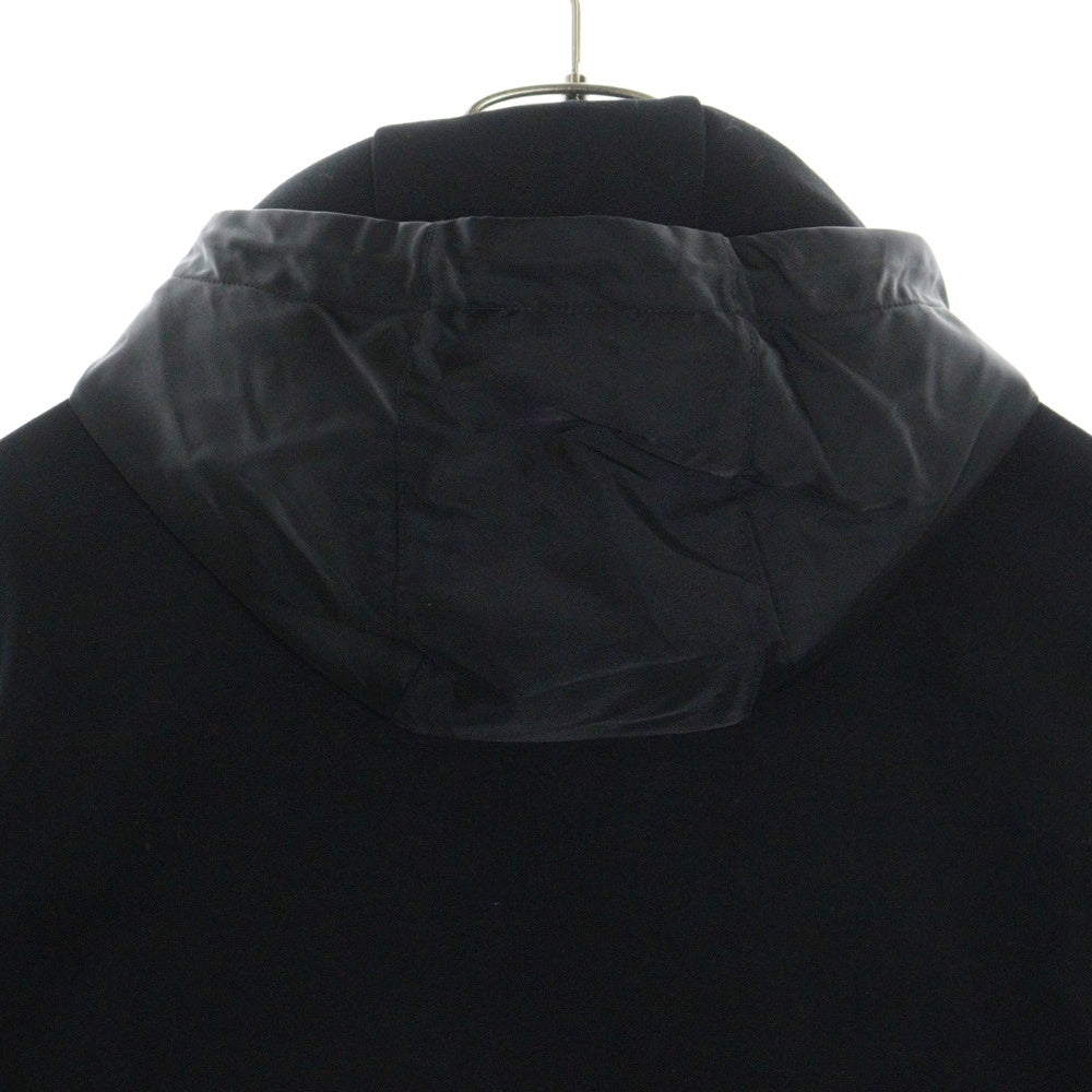 PRADA(プラダ) 14AW Re-Nylon リナイロン ジップアップパーカー トライアングル ロゴ ブラック UJL142 S202 11JE