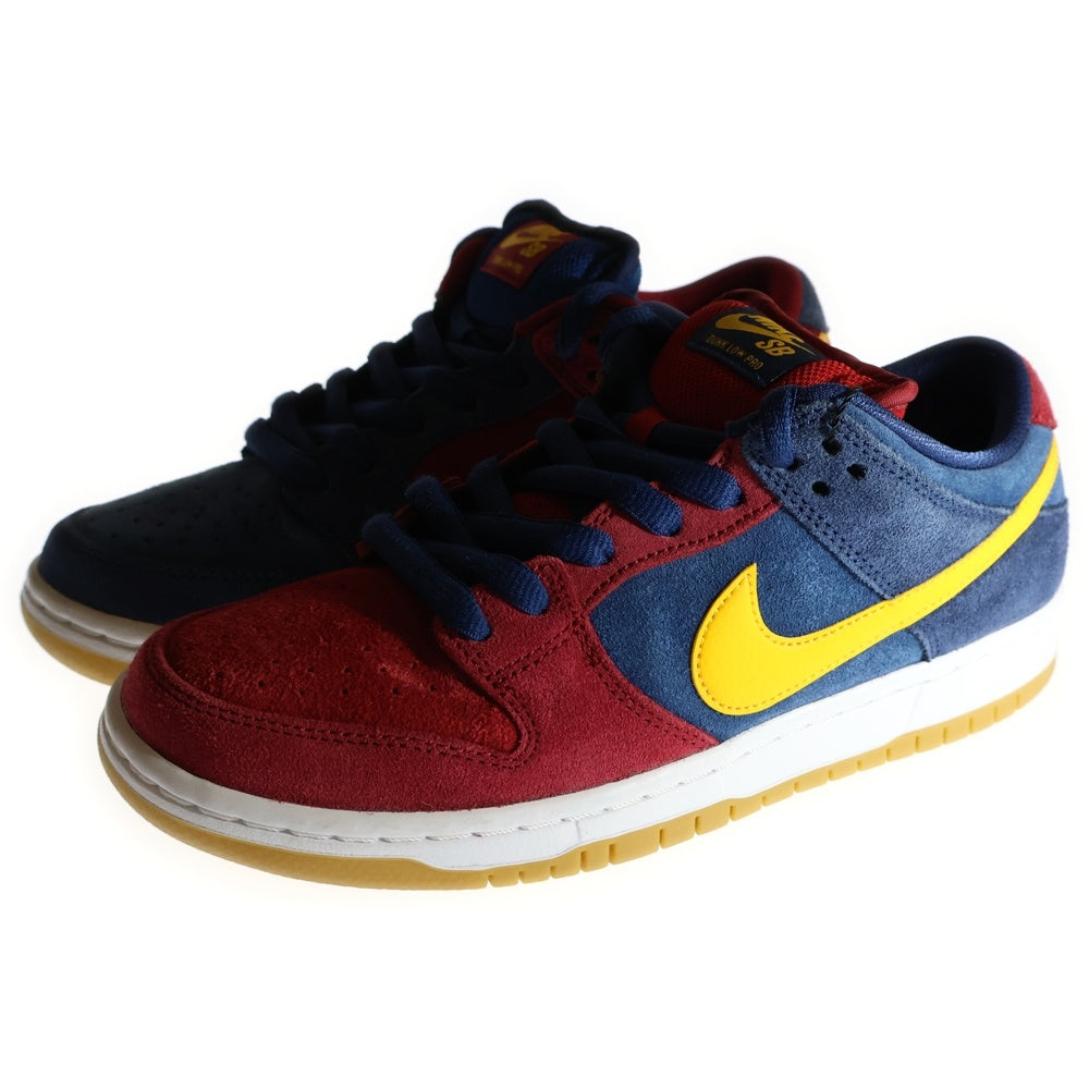 NIKE SB(ナイキエスビー) DUNK LOW BARCELONA ダンク ローカットスニーカー バルセロナ ブルー/レッド US7/25cm DJ0606-400