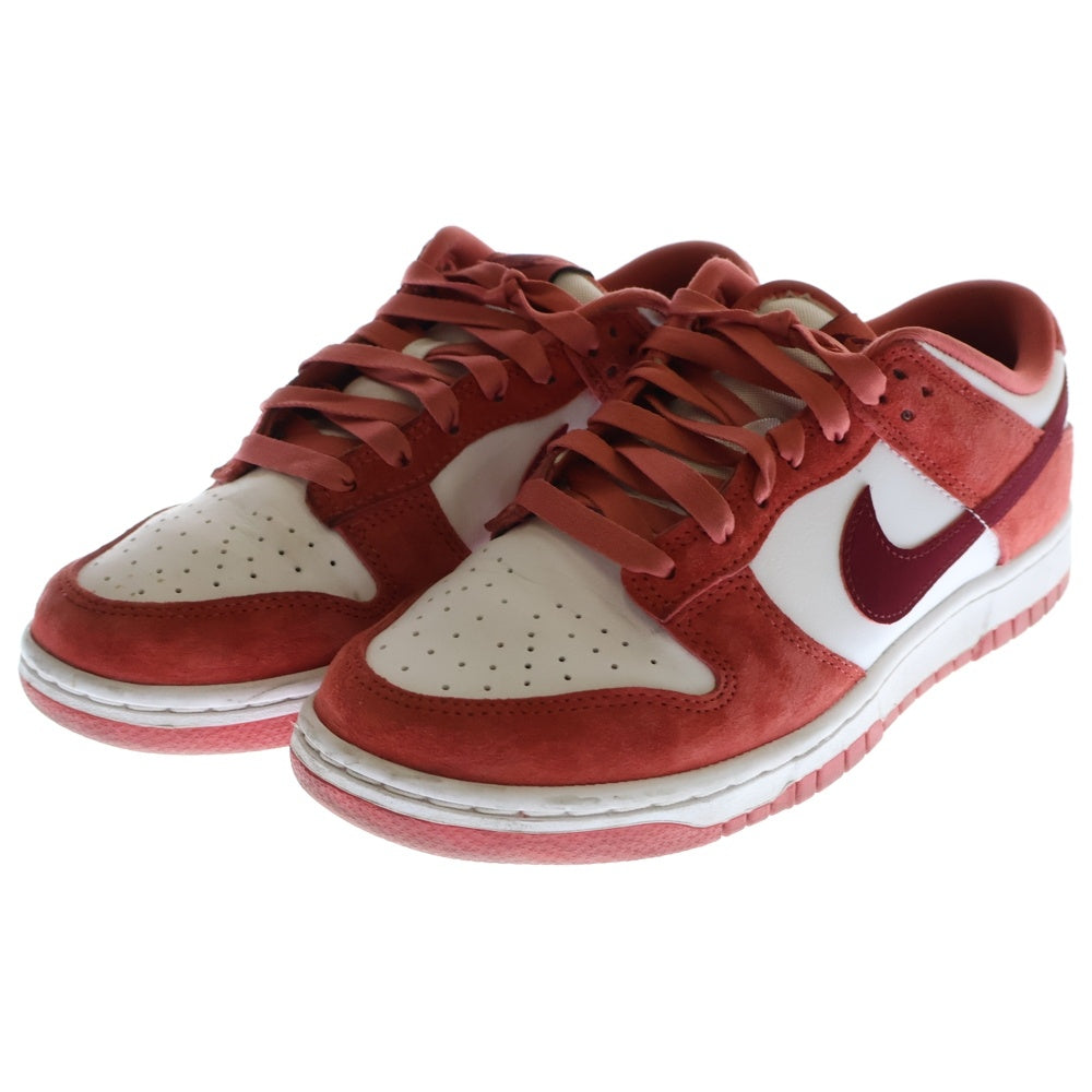 NIKE(ナイキ) WMNS DUNK LOW Valentines Day 2024 ウィメンズ ダンク バレンタイン ローカットスニーカー レッド/ホワイト US8/25cm FQ7056-100
