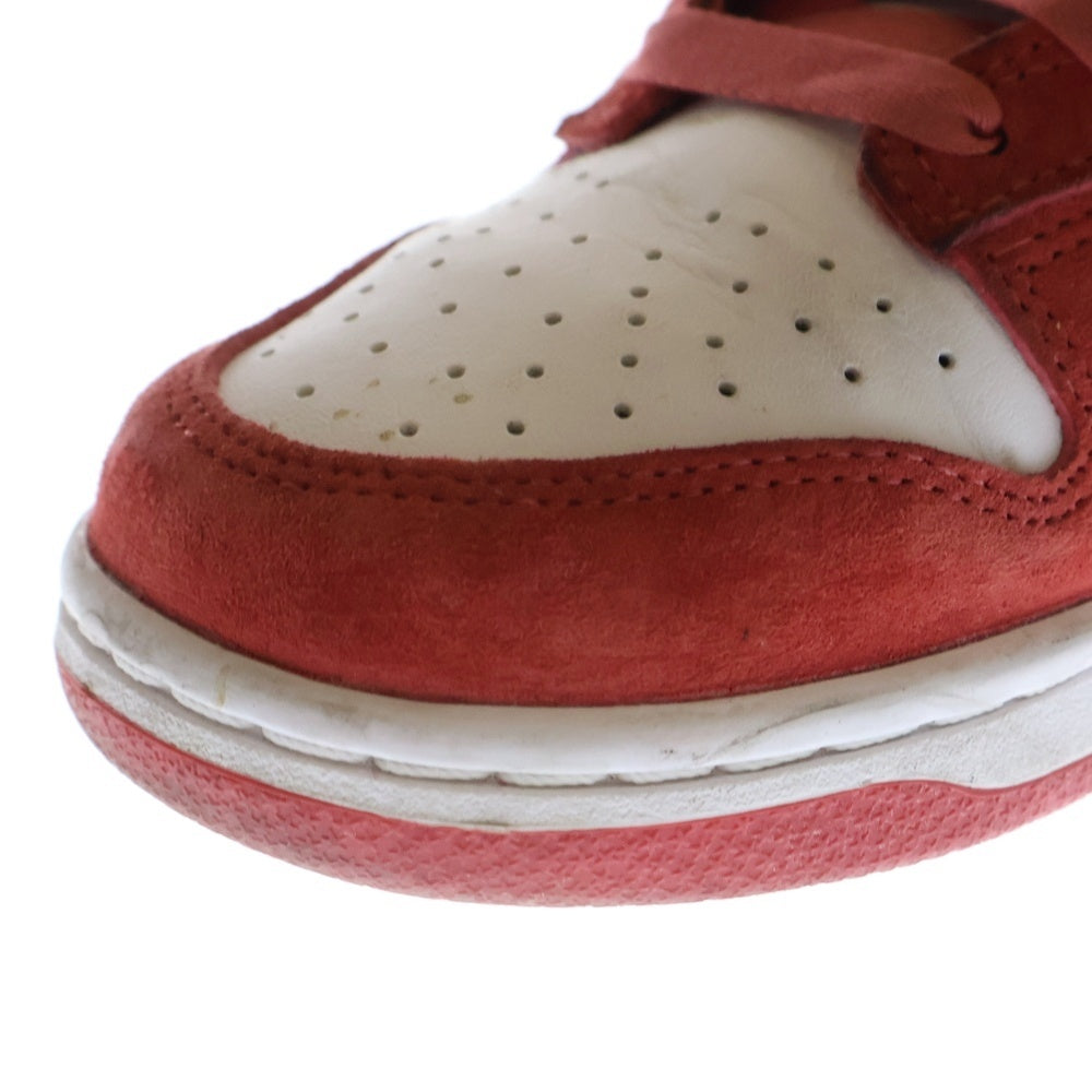 NIKE(ナイキ) WMNS DUNK LOW Valentines Day 2024 ウィメンズ ダンク バレンタイン ローカットスニーカー レッド/ホワイト US8/25cm FQ7056-100