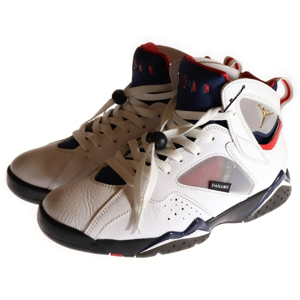 NIKE(ナイキ) ×PSG AIR JORDAN 7 RETRO BCFC パリサンジェルマン エアジョーダン7 レトロ ハイカットスニーカー ホワイト/レッド US8/26cm CZ0789-105