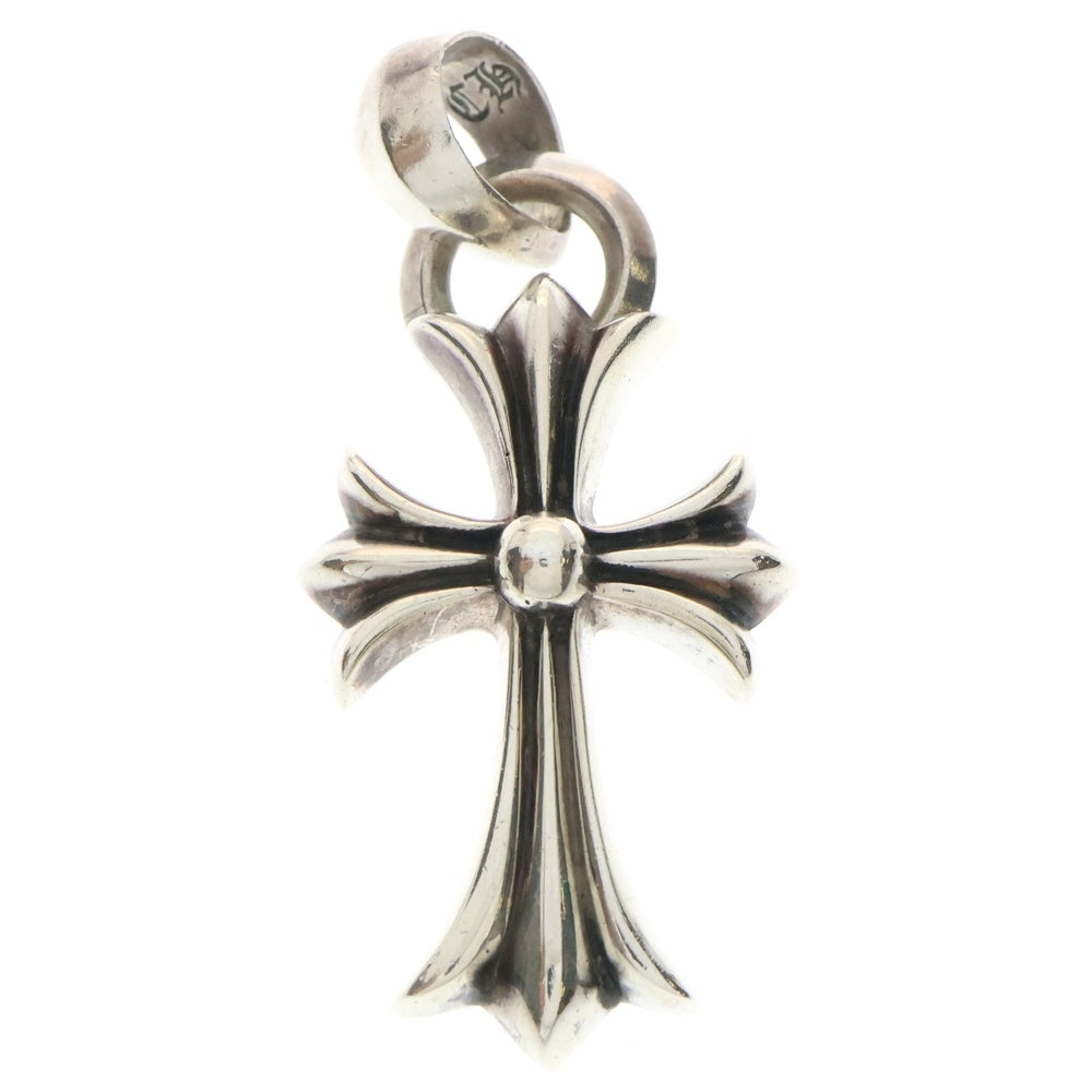 CHROME HEARTS(クロムハーツ) CH CRS SML W/BALE Wベイル スモールCHクロス ペンダントトップ シルバー BCA218