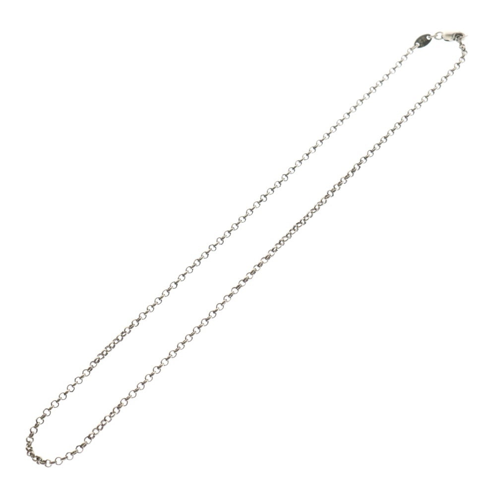 CHROME HEARTS(クロムハーツ) NECKCHAIN R16 ロールチェーンネックレス 16inch シルバー BCA082