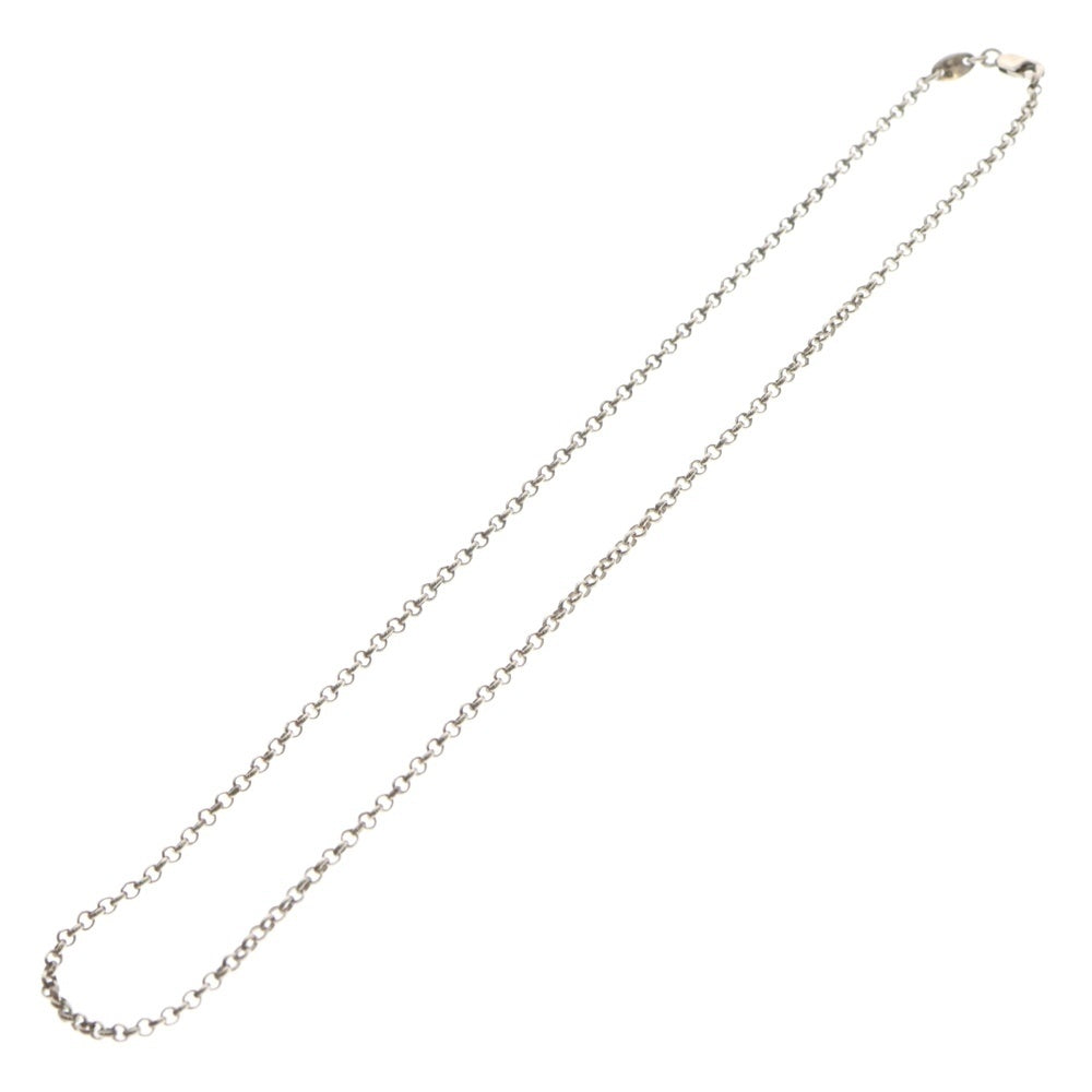 CHROME HEARTS(クロムハーツ) NECKCHAIN R16 ロールチェーンネックレス 16inch シルバー BCA082