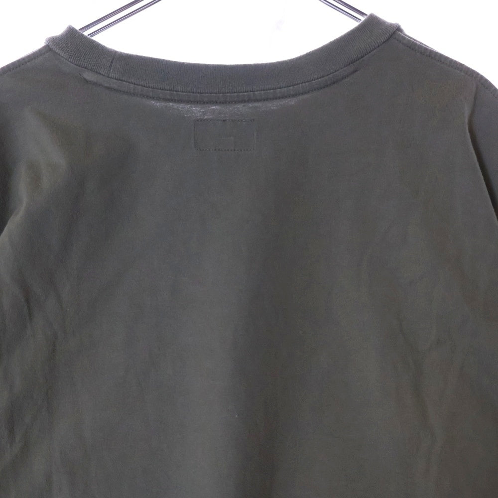 SUPREME(シュプリーム) 20AW Woven Label L/S Top ウーブンラベル 長袖Tシャツ カーキ
