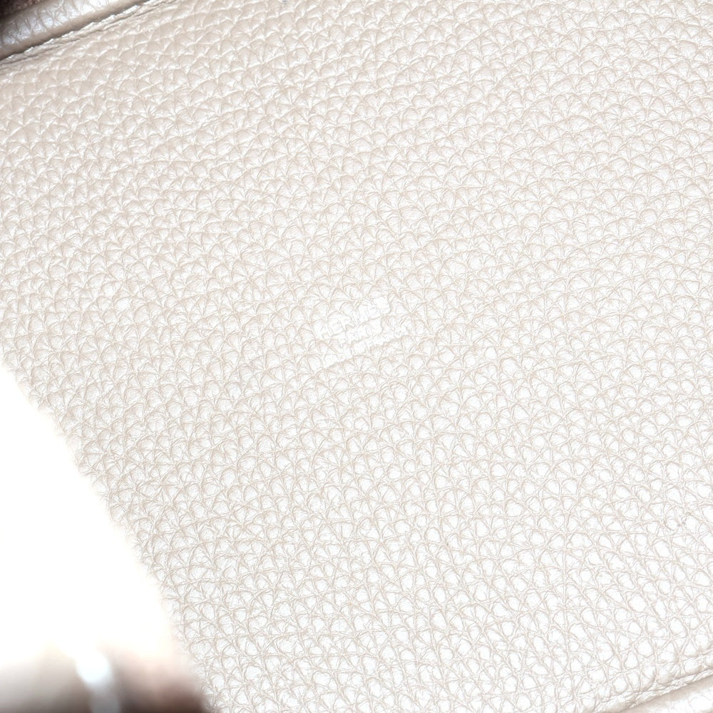 HERMES(エルメス) ピコタンロック MM エトゥープ トリヨンクレマンス レザー ハンドバッグ ベージュ B刻印 シルバー金具 レディース