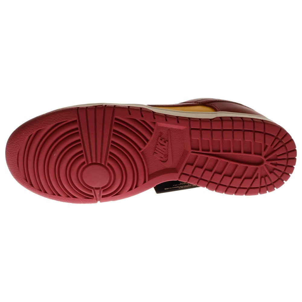 NIKE(ナイキ) DUNK LOW RETRO MIDAS GOLD ダンク レトロ マイダス ローカットスニーカー イエロー/レッド US8/26cm DD1391-701