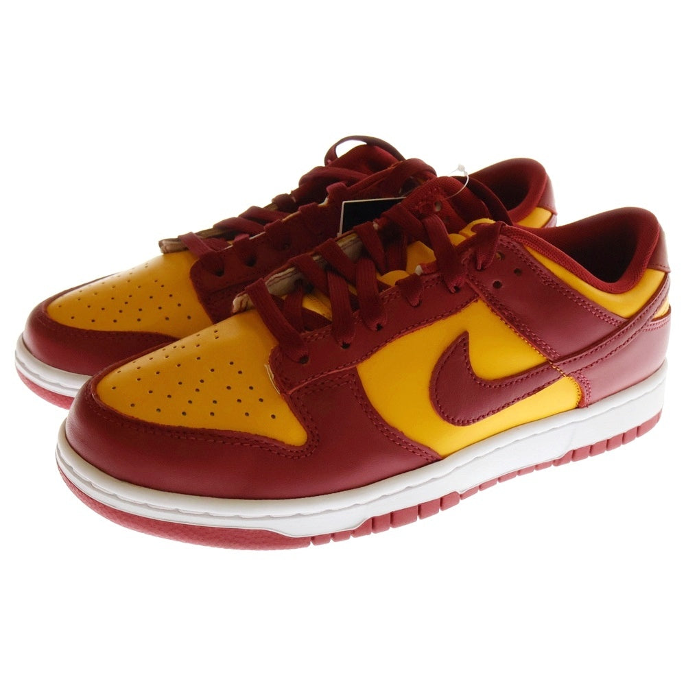 NIKE(ナイキ) DUNK LOW RETRO MIDAS GOLD ダンク レトロ マイダス ローカットスニーカー イエロー/レッド US8/26cm DD1391-701