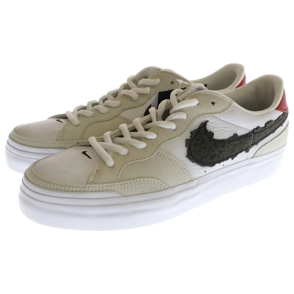 NIKE SB(ナイキエスビー) ×Sky Brown WMNS ZOOM POGO PLUS QS スカイ ブラウン ウィメンズ ズーム ポゴ プラス ローカットスニーカー ホワイト US9.5/26.5cm HF4085-100