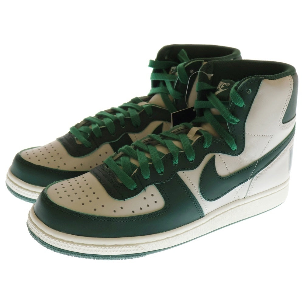 NIKE(ナイキ) TERMINATOR HIGH Noble Green ターミネーター ハイカットスニーカー グリーン/ホワイト US8/26cm FD0650-100