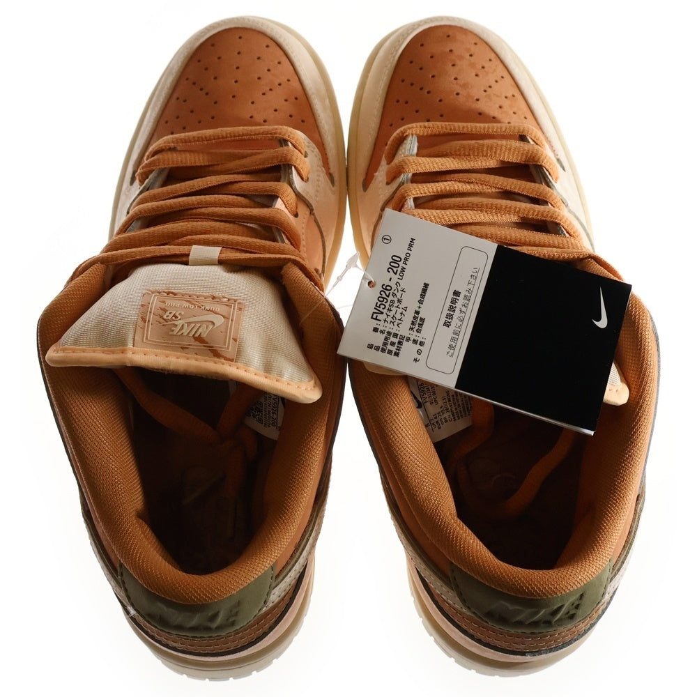 NIKE SB(ナイキエスビー) DUNK LOW PRM TROCADERO GARDENS ダンク プロ トロカデロ ガーデンズ ローカットスニーカー ピンクベージュ US8/26cm FV5926-200