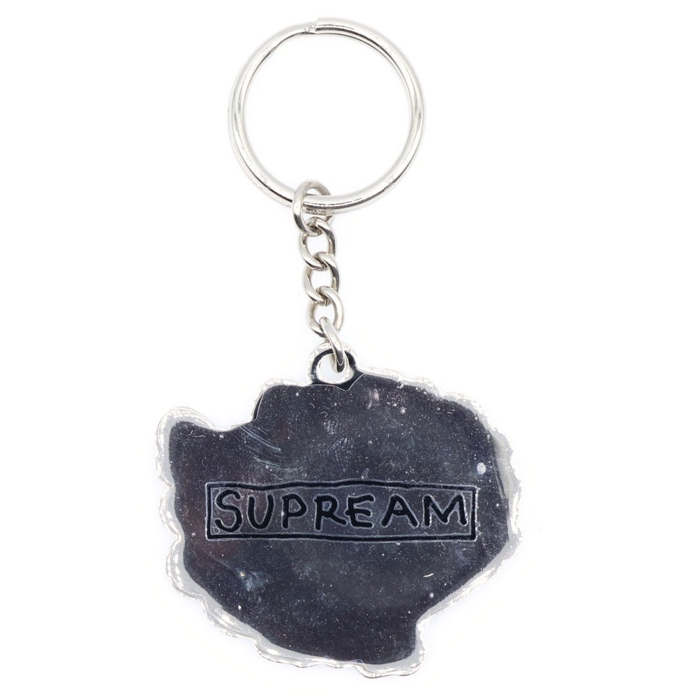 SUPREME(シュプリーム) 17AW ×Mark Gonzales Gonz Ramm Keychain マークゴンザレス キーチェーン ホワイト/レッド