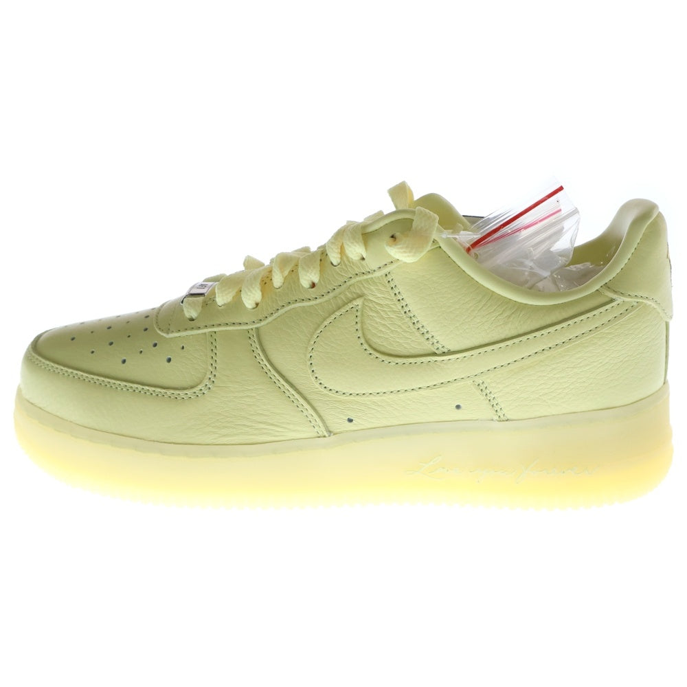 NIKE(ナイキ) AIR FORCE 1 LOW SP DRAKE NOCTA ドレイク ノクタ エアフォース1 ロースペシャル ローカットレザースニーカー イエロー US8/26cm CZ8065-800