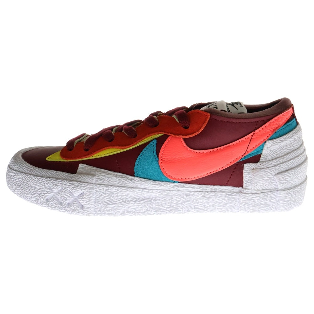NIKE(ナイキ) × sacai × KAWS BLAZER LOW TEAM RED サカイ カウズ ブレーザー チームレッド ローカットスニーカー マルチ US8/26cm DM7901-600