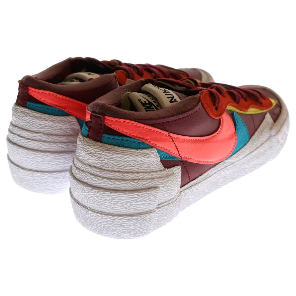 NIKE(ナイキ) × sacai × KAWS BLAZER LOW TEAM RED サカイ カウズ ブレーザー チームレッド ローカットスニーカー マルチ US8/26cm DM7901-600