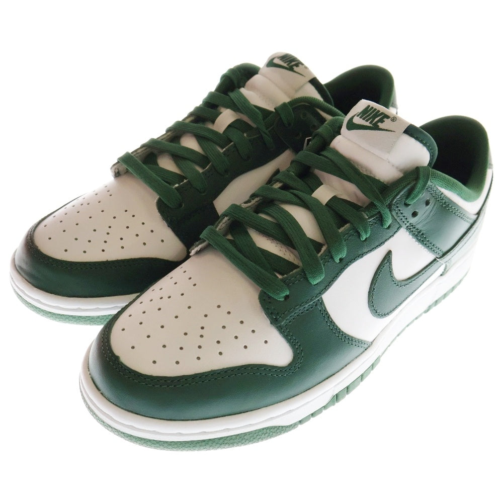 NIKE(ナイキ) DUNK LOW RETRO WHITE TEAM GREEN ダンク チームグリーン ローカットスニーカー グリーン/ホワイト US8/26cm DD1391-101