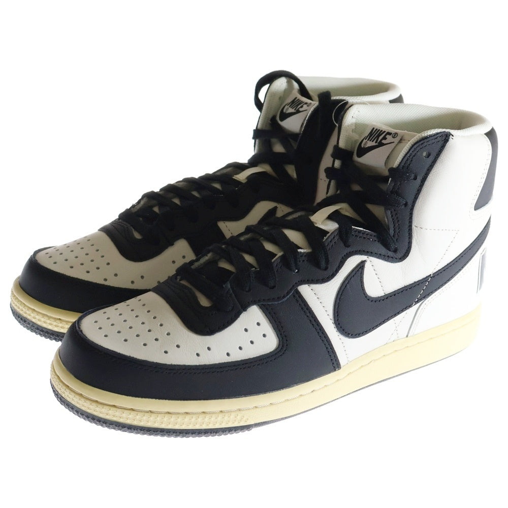 NIKE(ナイキ) TERMINATOR HIGH BLACK AND PHANTOM ターミネーター ブラック アンド ファントム ハイカットスニーカー ブラック/ホワイト US8/26cm FD0394-030