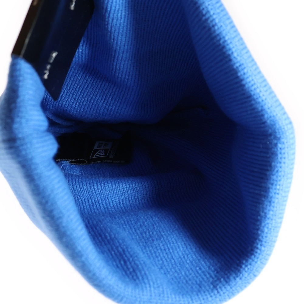 SUPREME(シュプリーム) 24AW ×NEW ERA S Logo Beanie ニューエラ エスロゴ ビーニー ニットキャップ 帽子 ブルー