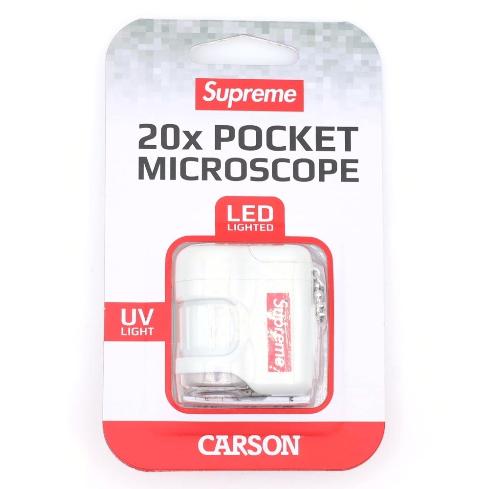 SUPREME(シュプリーム) 23SS Raymay Pocket Microscope Keychain レイメイ ポケット マイクロスコープ キーチェーン ホワイト