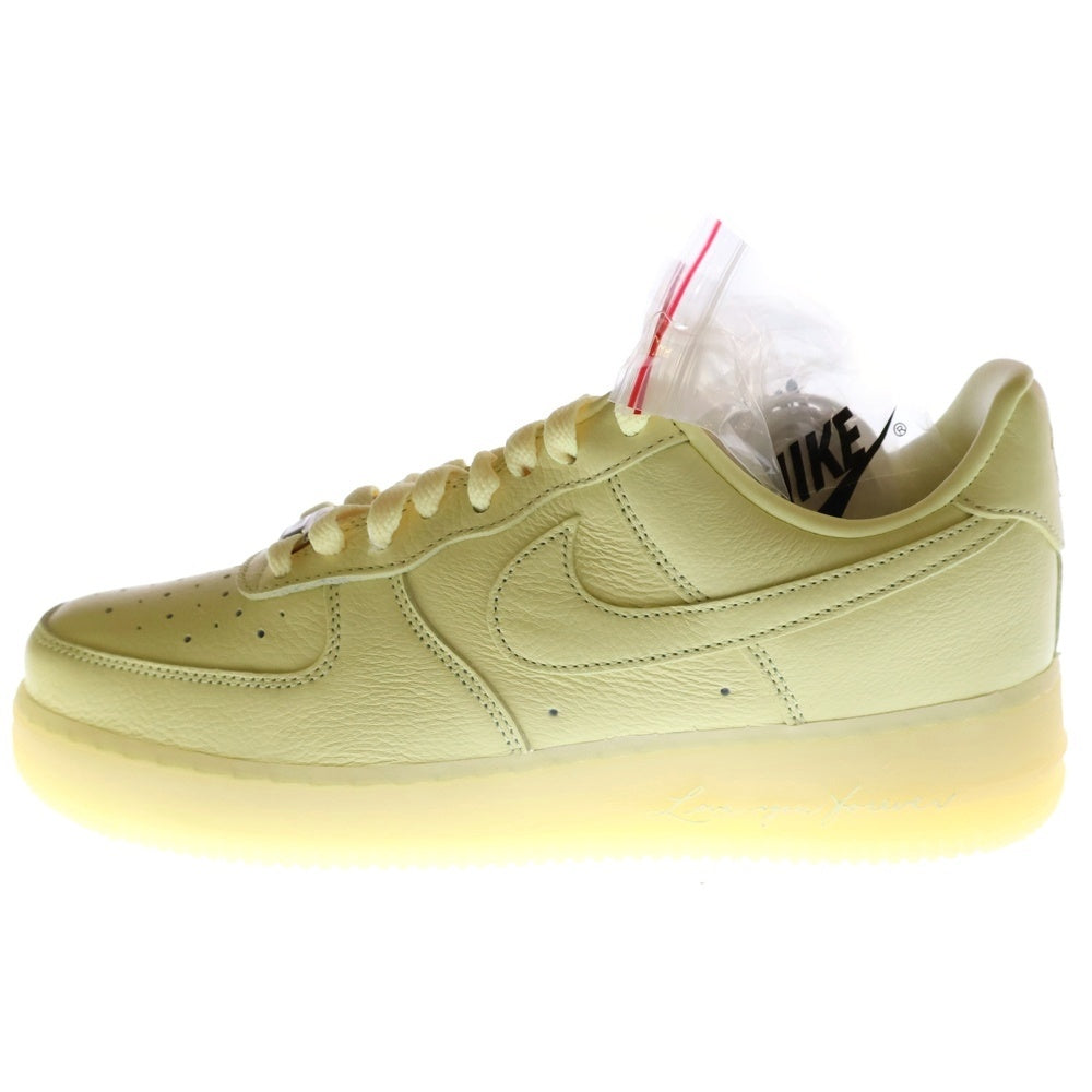 NIKE(ナイキ) AIR FORCE 1 LOW SP DRAKE NOCTA ドレイク ノクタ エアフォース1 ロースペシャル ローカットレザースニーカー イエロー US8/26cm CZ8065-800