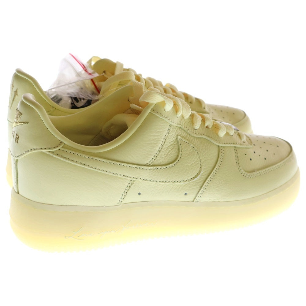 NIKE(ナイキ) AIR FORCE 1 LOW SP DRAKE NOCTA ドレイク ノクタ エアフォース1 ロースペシャル ローカットレザースニーカー イエロー US8/26cm CZ8065-800