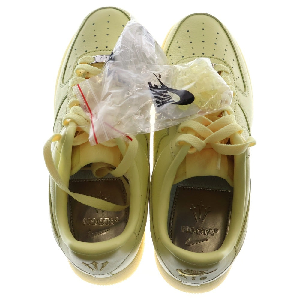 NIKE(ナイキ) AIR FORCE 1 LOW SP DRAKE NOCTA ドレイク ノクタ エアフォース1 ロースペシャル ローカットレザースニーカー イエロー US8/26cm CZ8065-800