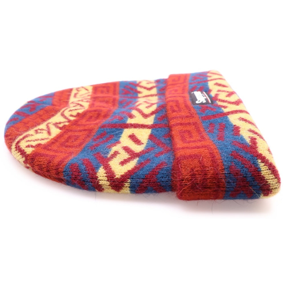 SUPREME(シュプリーム) 18AW Brushed Pattern Beanie ブラッシュド パターン ビーニー ニットキャップ 帽子 マルチ