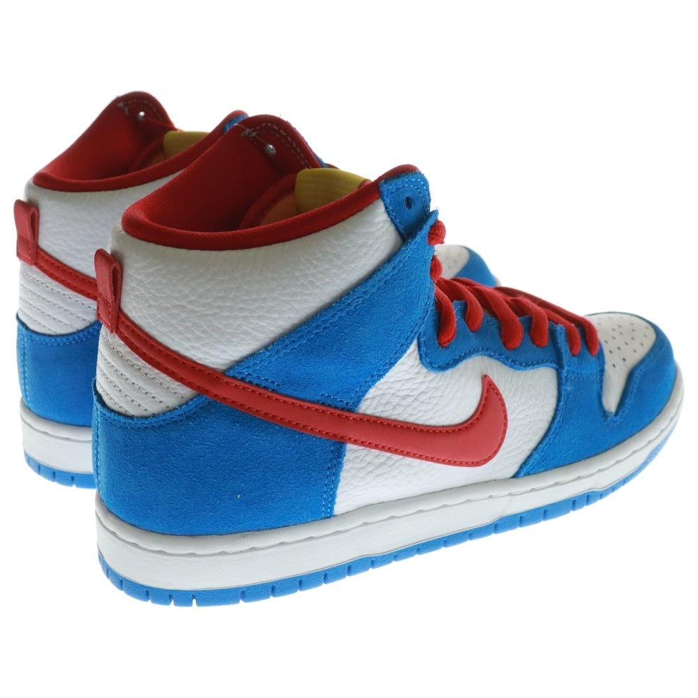 NIKE SB(ナイキエスビー) DUNK HIGH DORAEMON ダンク ドラえもん ハイカットスニーカー ブルー/レッド US8/26cm CI2692-400