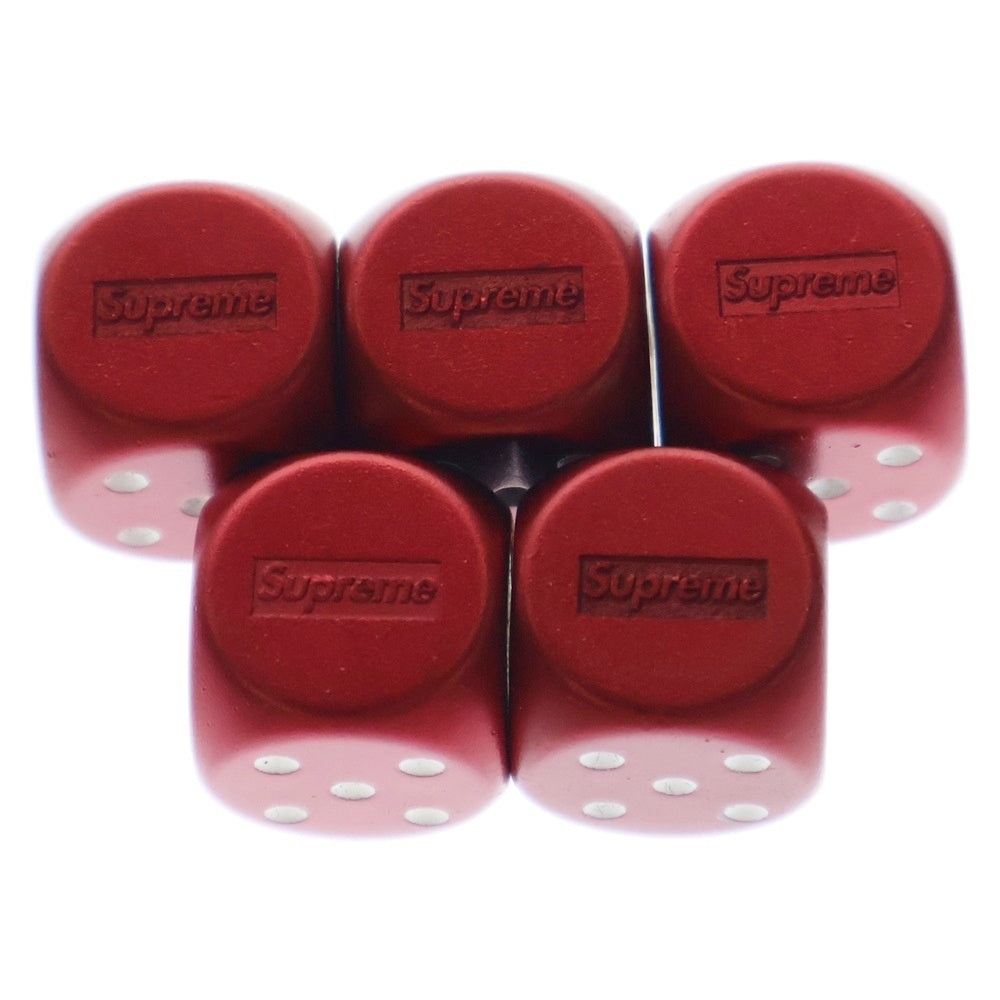 SUPREME(シュプリーム) 21SS Aluminum Dice Set アルミニウム ダイスセット サイコロ レッド