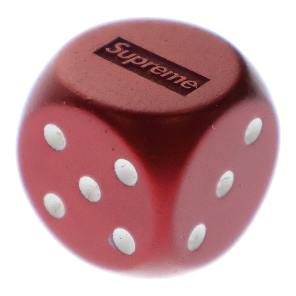 SUPREME(シュプリーム) 21SS Aluminum Dice Set アルミニウム ダイスセット サイコロ レッド