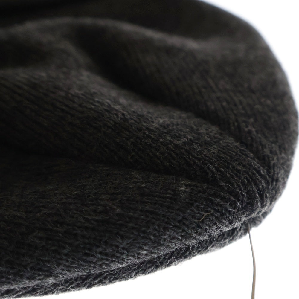 SUPREME(シュプリーム) 24AW ×NEW ERA Box Logo Beanie ニューエラ ボックスロゴ ビーニー ニットキャップ 帽子 チャコールグレー