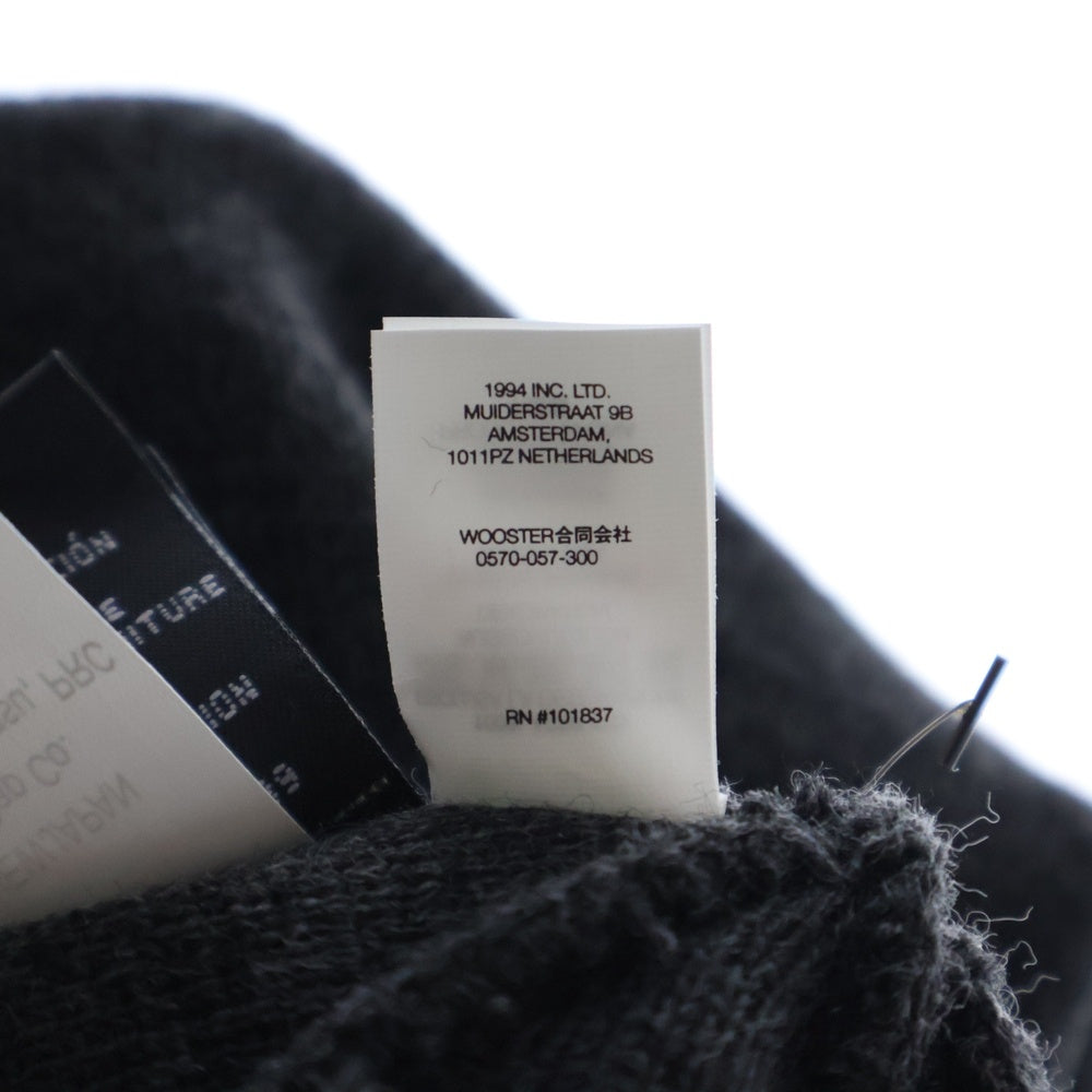 SUPREME(シュプリーム) 24AW ×NEW ERA Box Logo Beanie ニューエラ ボックスロゴ ビーニー ニットキャップ 帽子 チャコールグレー