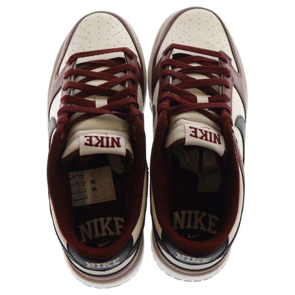 NIKE(ナイキ) DUNK LOW DARK TEAM RED BLACK ダンク ロー カットスニーカー ダークチームレッド/ブラック US8/26cm FZ4616-600