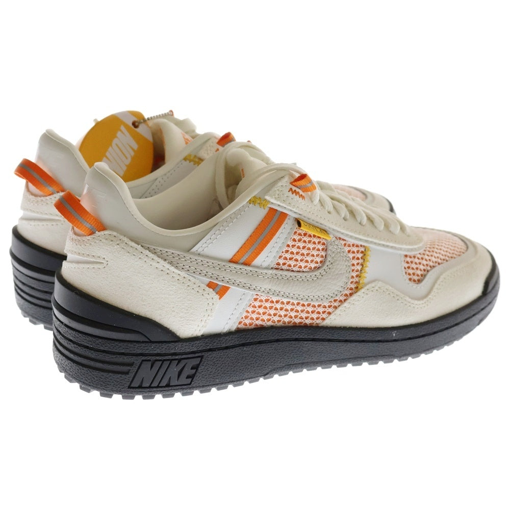 NIKE(ナイキ) ×UNION FIELD GENERAL SP U ユニオン フィールド ジェネラル ローカットスニーカー ホワイト/オレンジ US7.5/25.5cm FQ9003-001