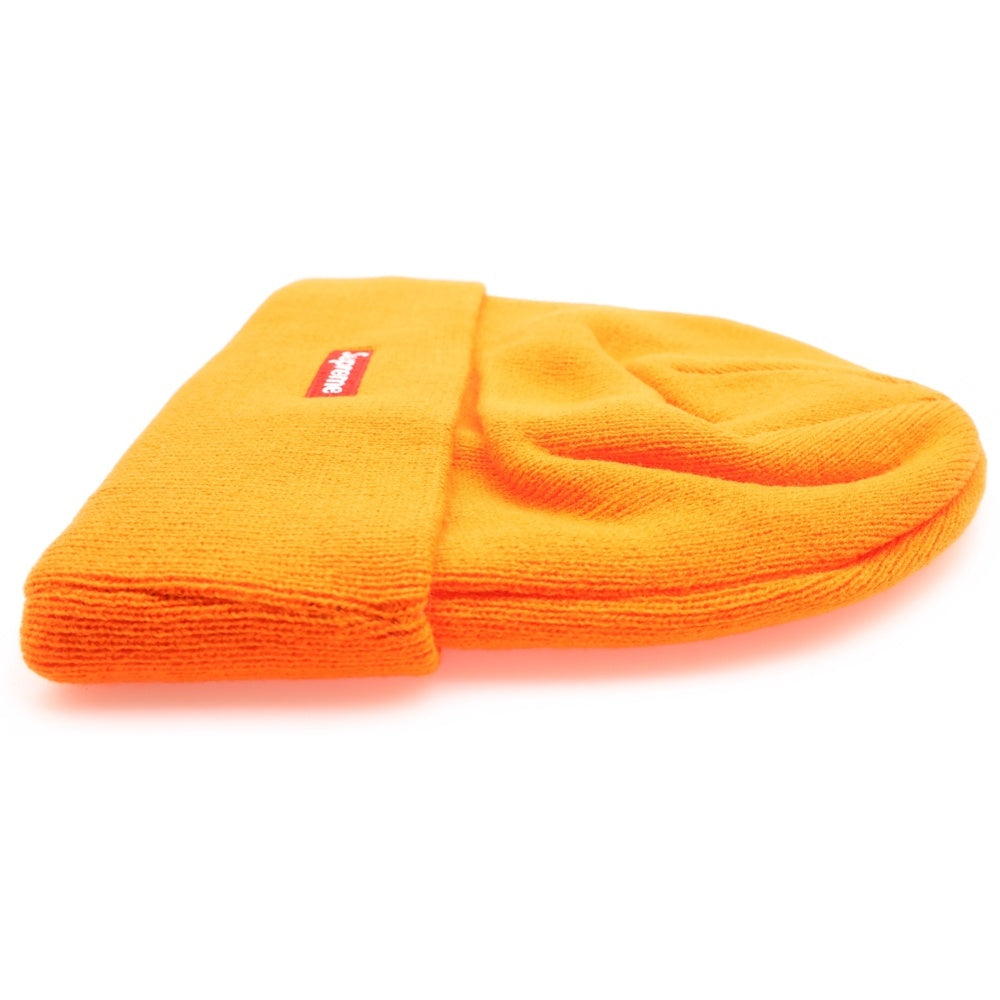 SUPREME(シュプリーム) 24AW ×NEW ERA S Logo Beanie ニューエラ エスロゴ ビーニー ニットキャップ 帽子 オレンジ