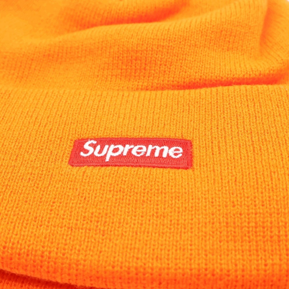 SUPREME(シュプリーム) 24AW ×NEW ERA S Logo Beanie ニューエラ エスロゴ ビーニー ニットキャップ 帽子 オレンジ