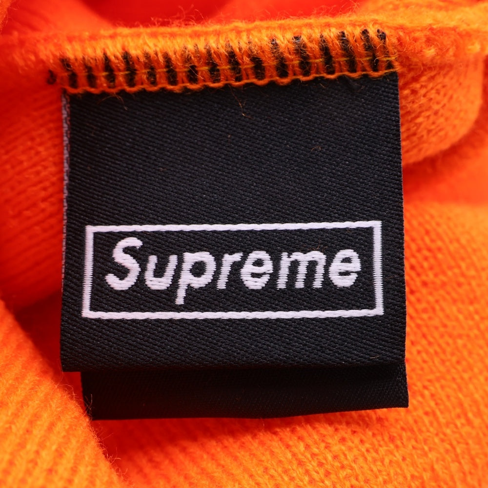 SUPREME(シュプリーム) 24AW ×NEW ERA S Logo Beanie ニューエラ エスロゴ ビーニー ニットキャップ 帽子 オレンジ
