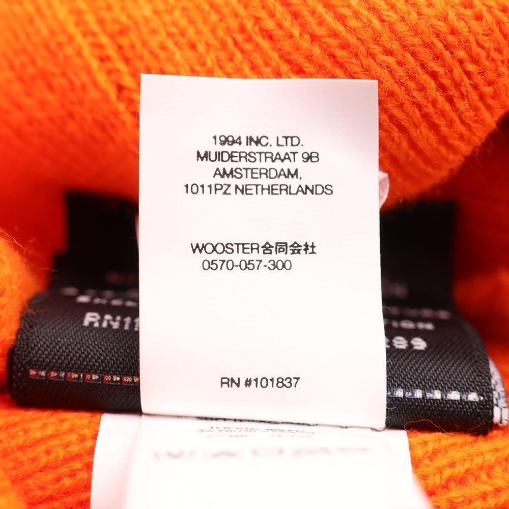 SUPREME(シュプリーム) 24AW ×NEW ERA S Logo Beanie ニューエラ エスロゴ ビーニー ニットキャップ 帽子 オレンジ